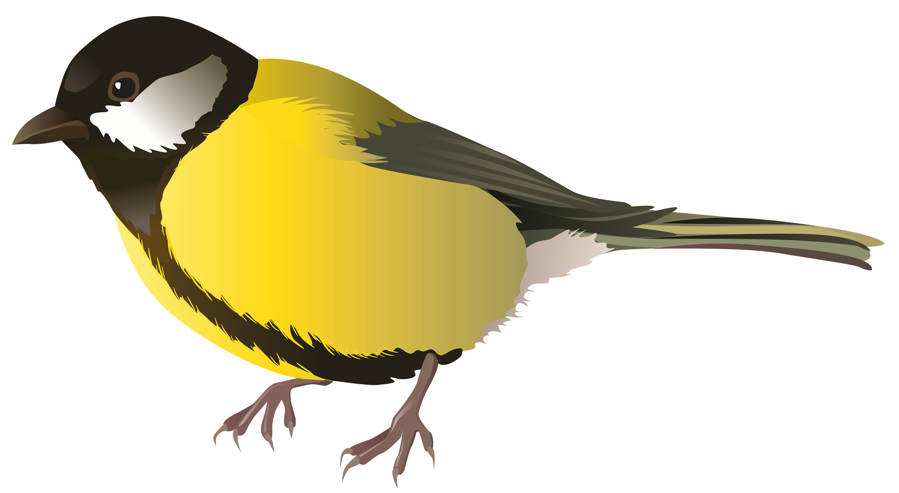 Yellow Bird PNG Clipart 