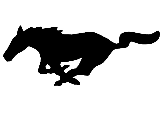 Mustang Logo Clipart 