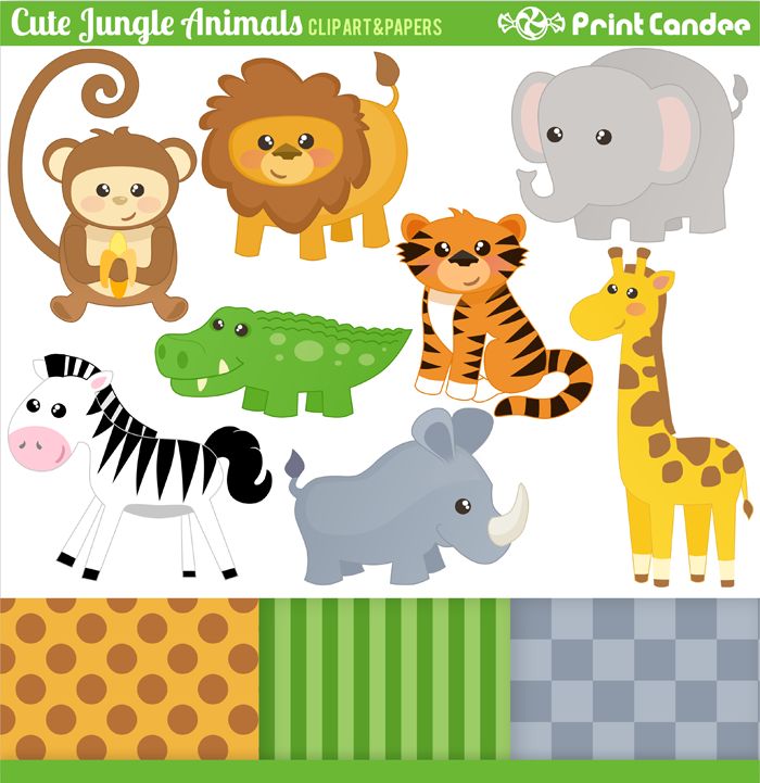 jungle theme party free printables - Clip Art Library