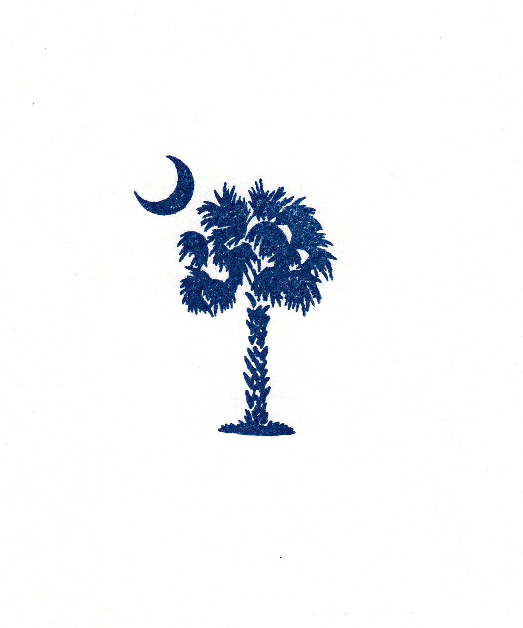 Charleston sc palm trees logo clipart 