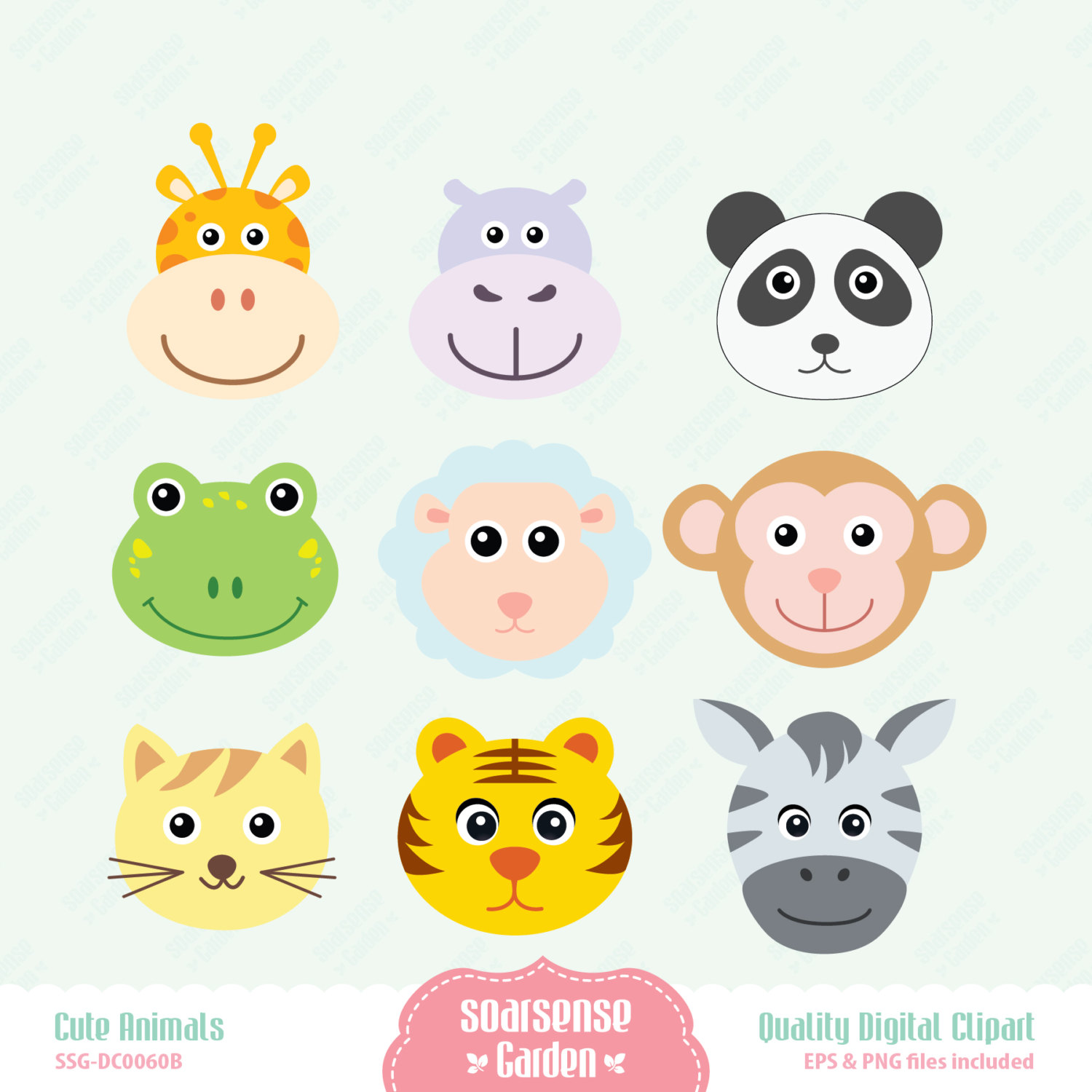 Free Animal Faces Cliparts, Download Free Animal Faces Cliparts png images,  Free ClipArts on Clipart Library