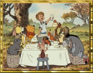 Pooh Thanksgiving Clipart 