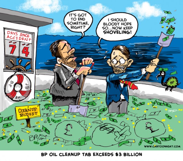 bp oil spill cartoon - Clip Art Library