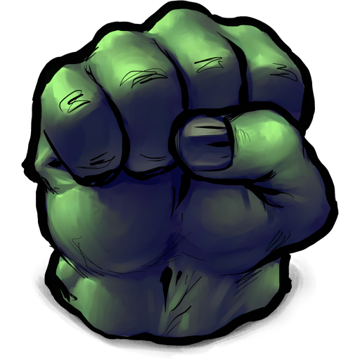 Hulk logo clipart 