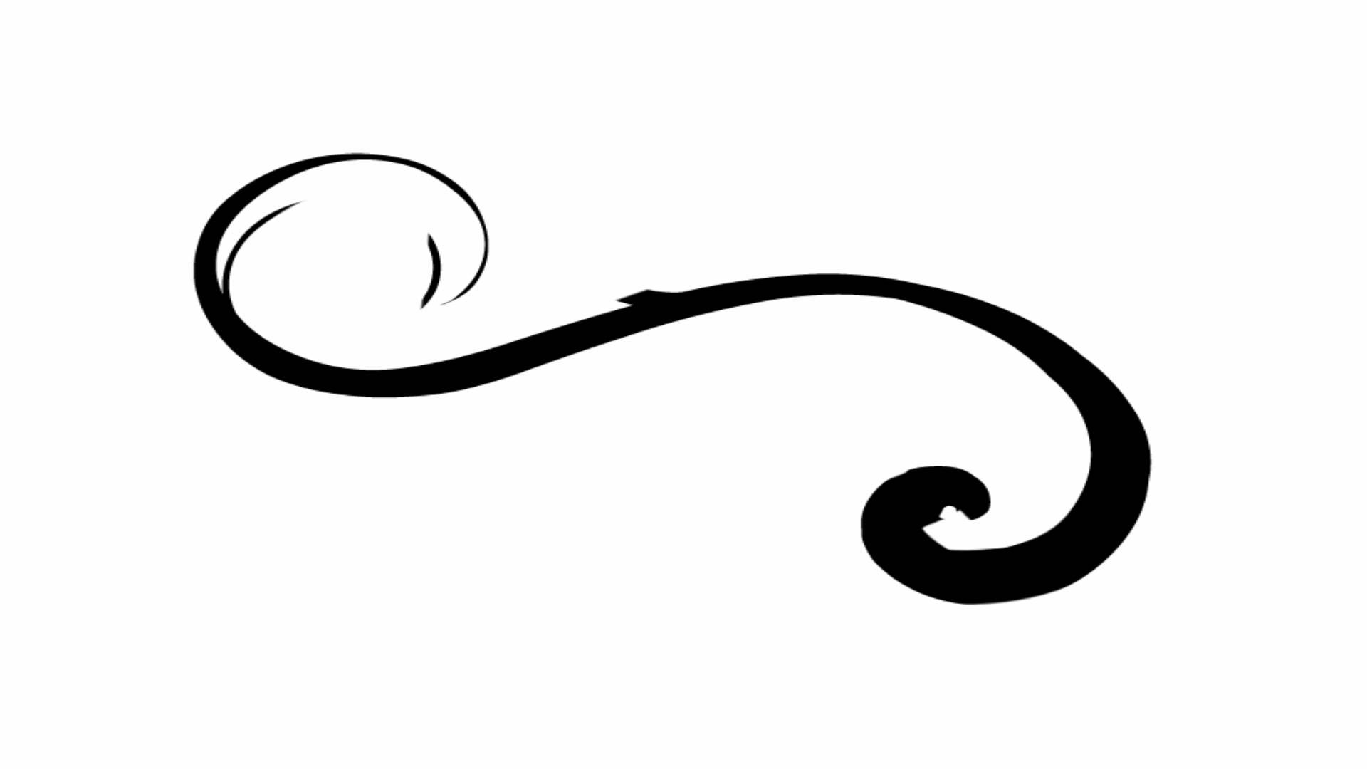 Clip Arts Related To : swirl line clipart. view all Simple Flourish Clipart...