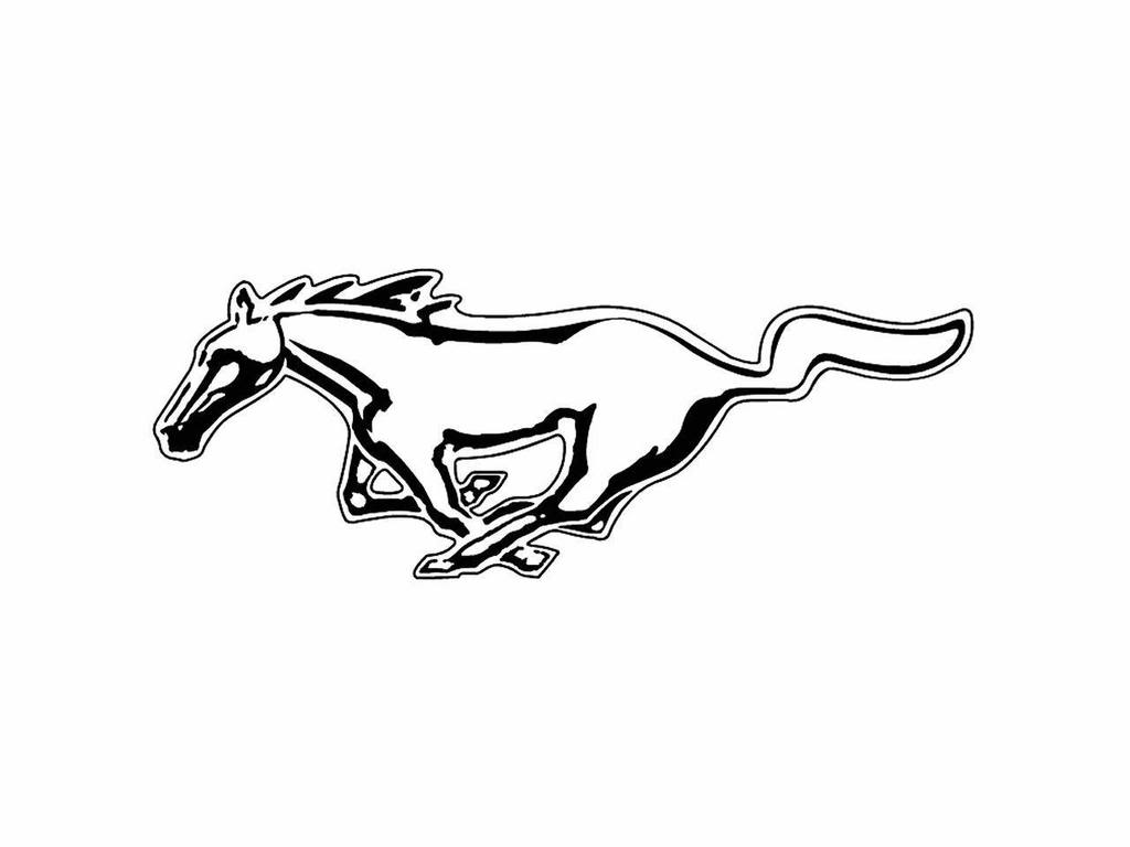 Mustang Car Logo Clipart 