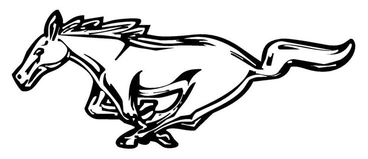 Mustang Logo Vector 