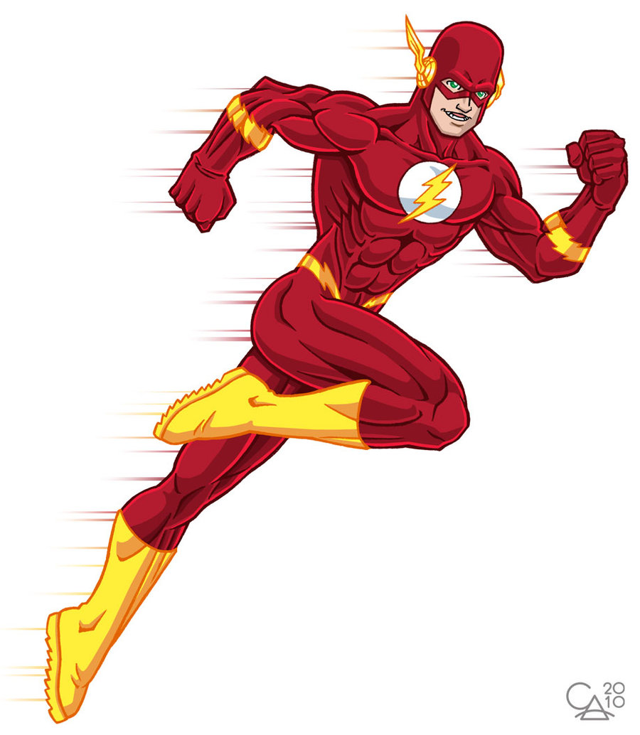 Flash Superhero Clipart 
