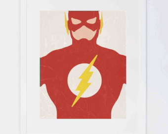 The flash superhero 