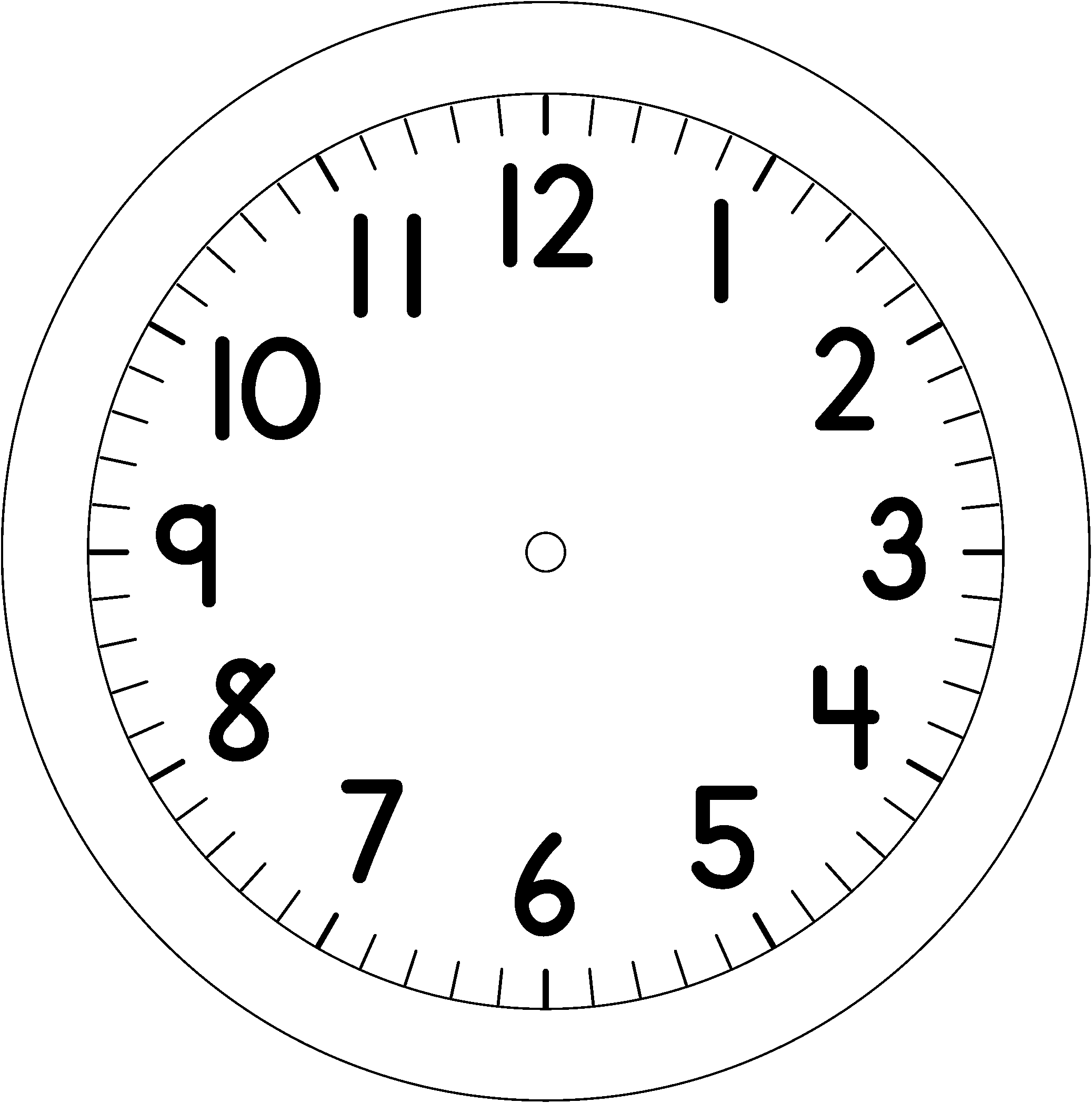 Free Blank Clock Cliparts, Download Free Blank Clock Cliparts png