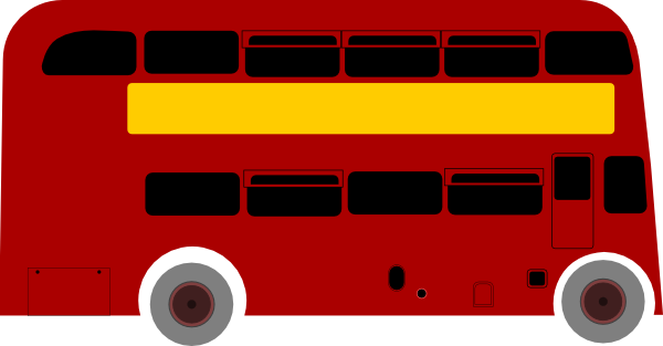 London Bus Clipart 