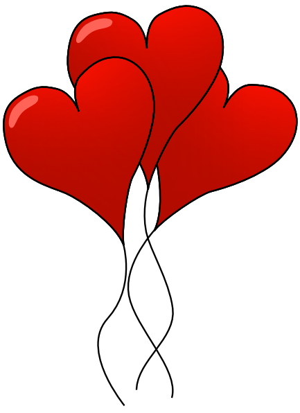 Free Valentine Hearts Clipart, 5 pages of Public Domain Clip Art 