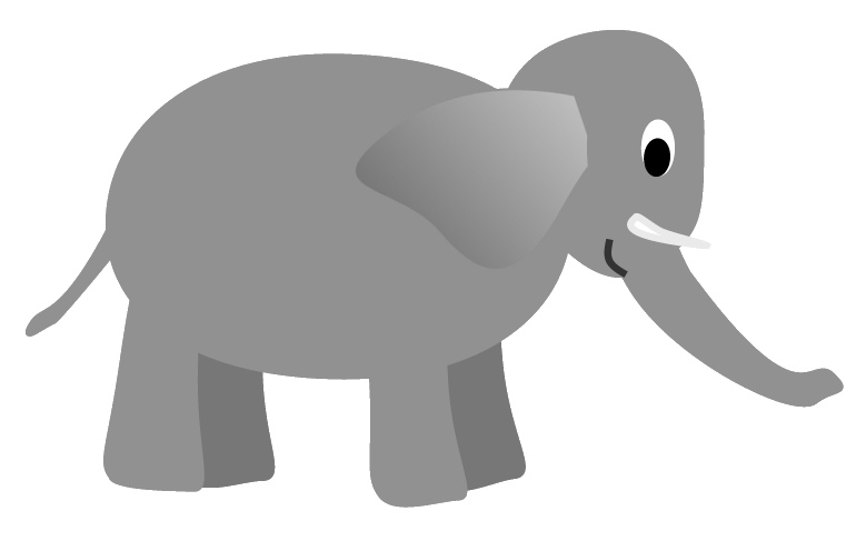elephant clip art free download - photo #36
