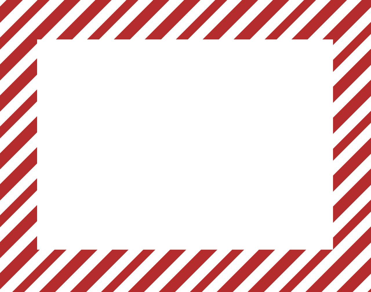 Candy Cane Border Clipart 