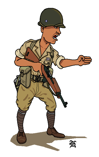american soldier ww2 cartoon - Clip Art Library