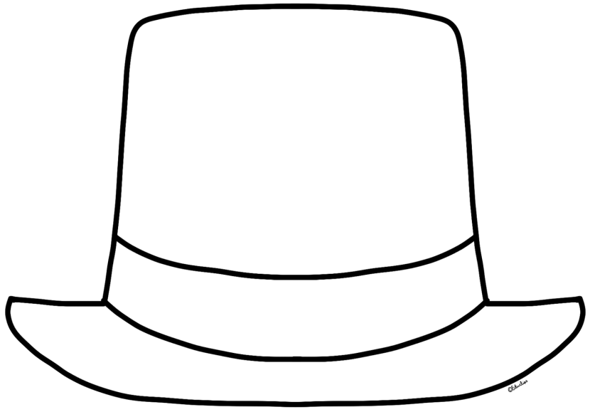 Free Hat Outline Cliparts Download Free Hat Outline Cliparts Png