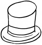 Hat Outline Clipart 