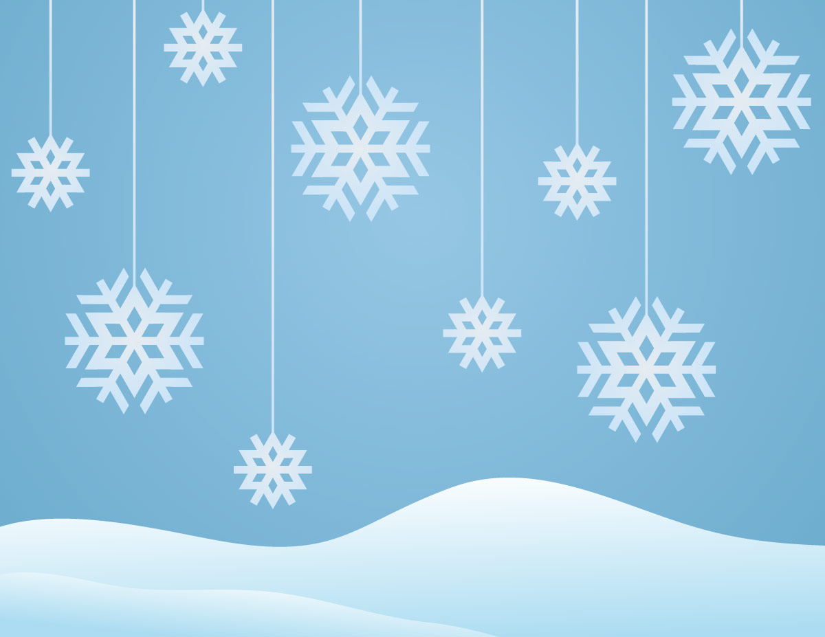 Winter Background Clipart 