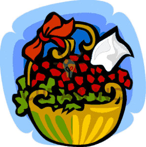 Gift Baskets Clipart 