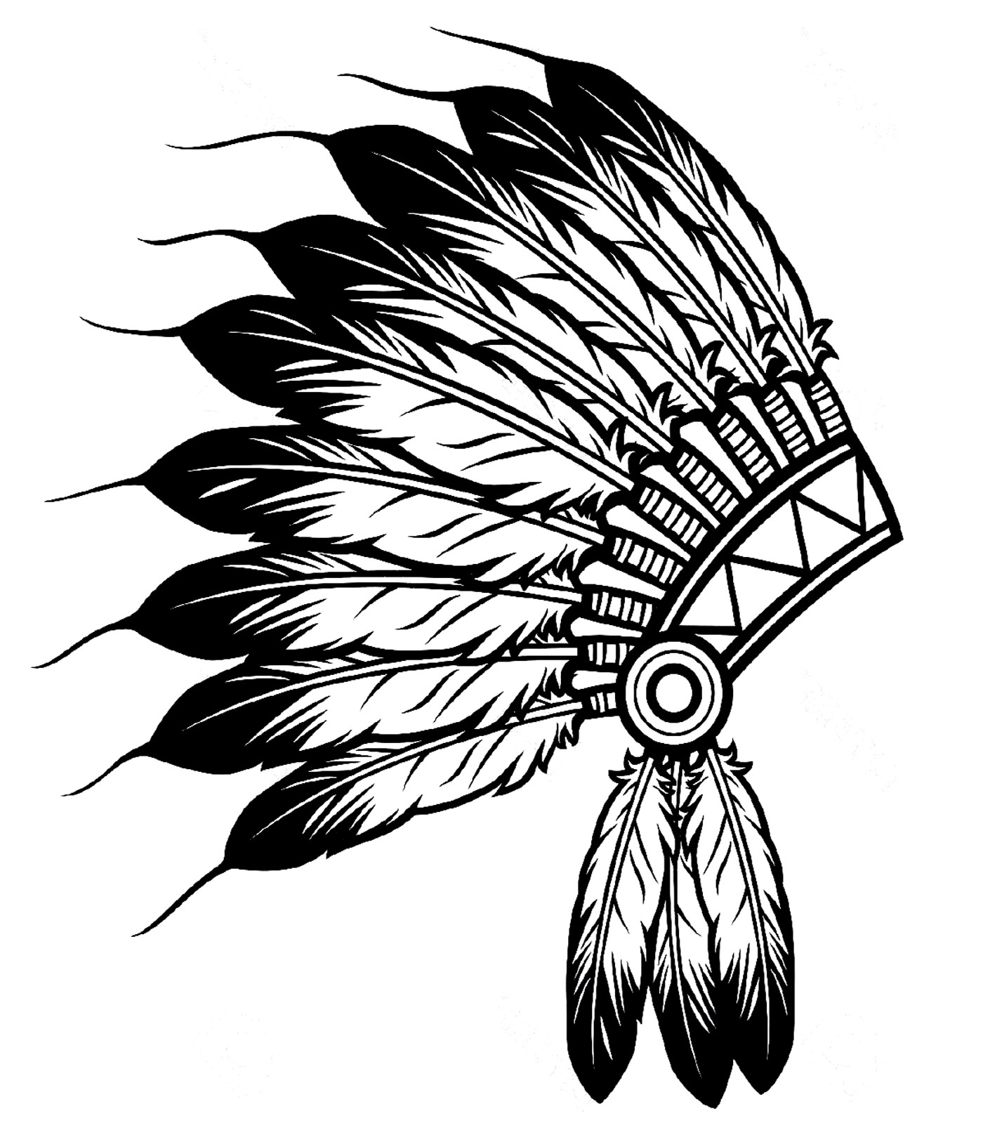 This set of high quality hand painted Native American Clipart in 