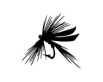 Clipart fly fishing silhouette 