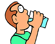 Drinking Water Animated 