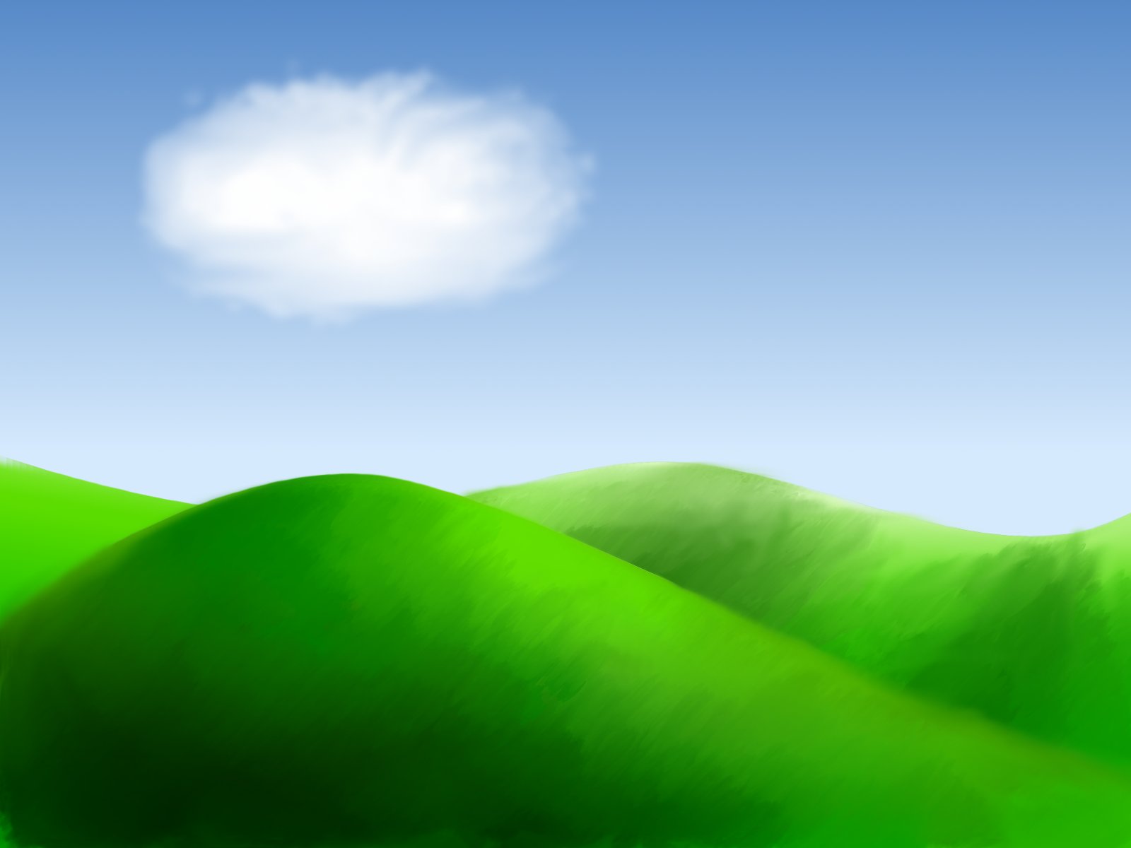 Rolling hills clipart 
