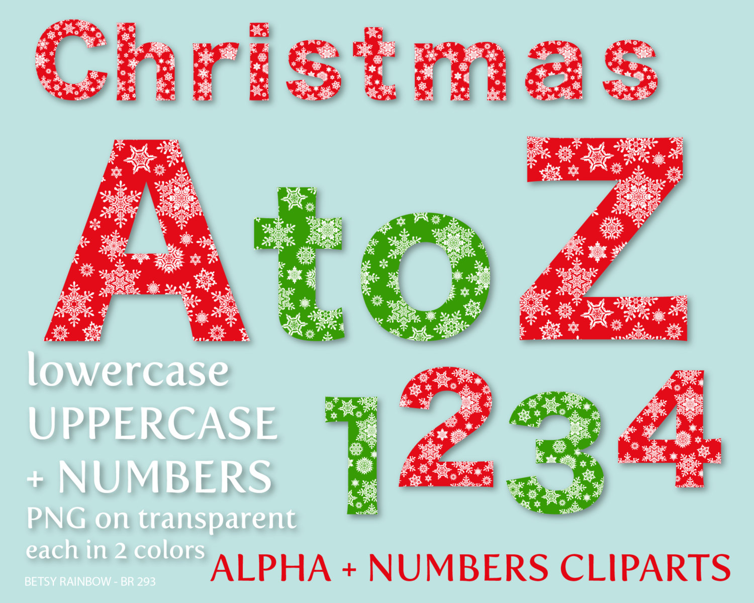Free Printable Individual Christmas Alphabet Letters Free Merry