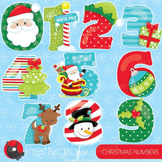 christmas themed alphabet letters - Clip Art Library