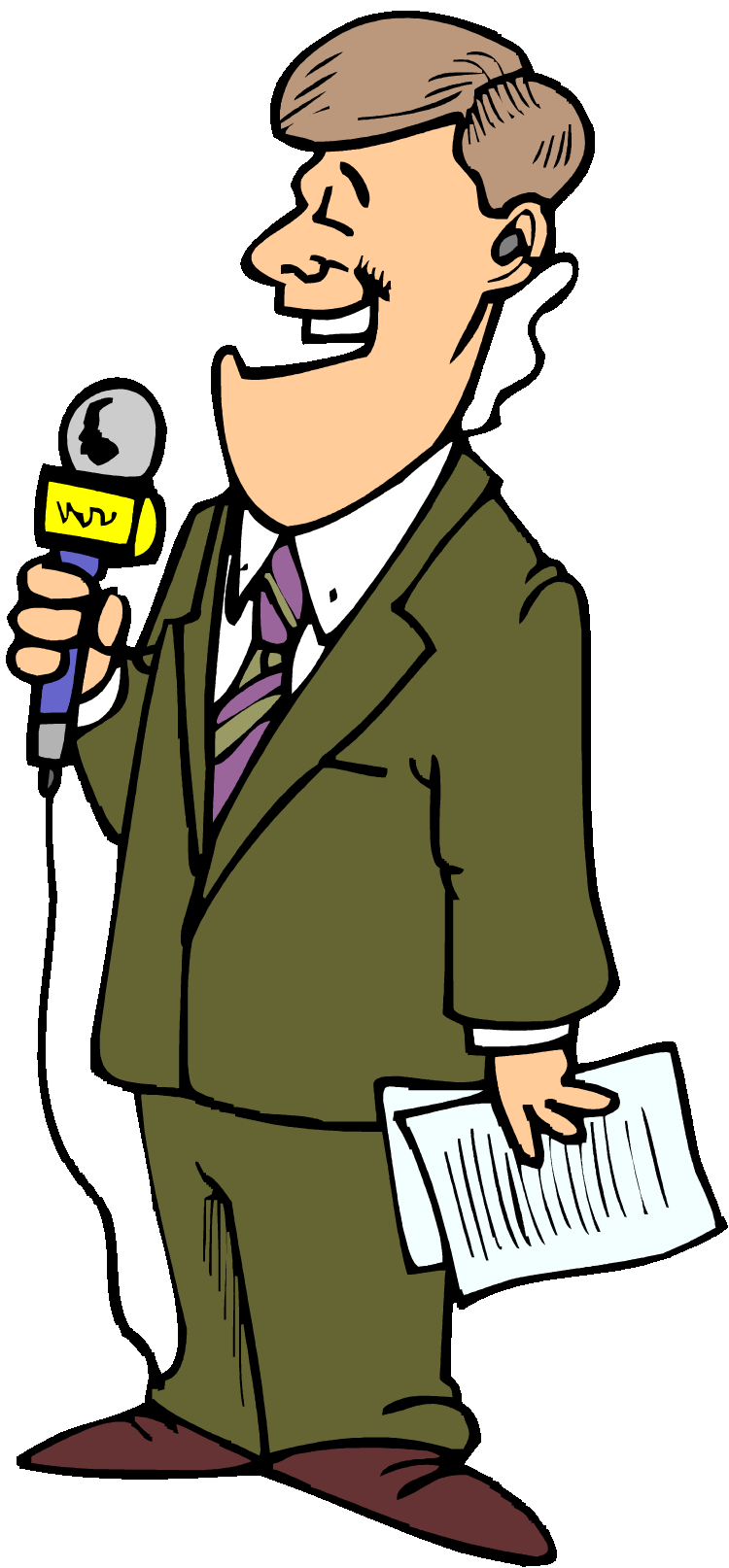 Free News Reporter Cliparts, Download Free News Reporter Cliparts png