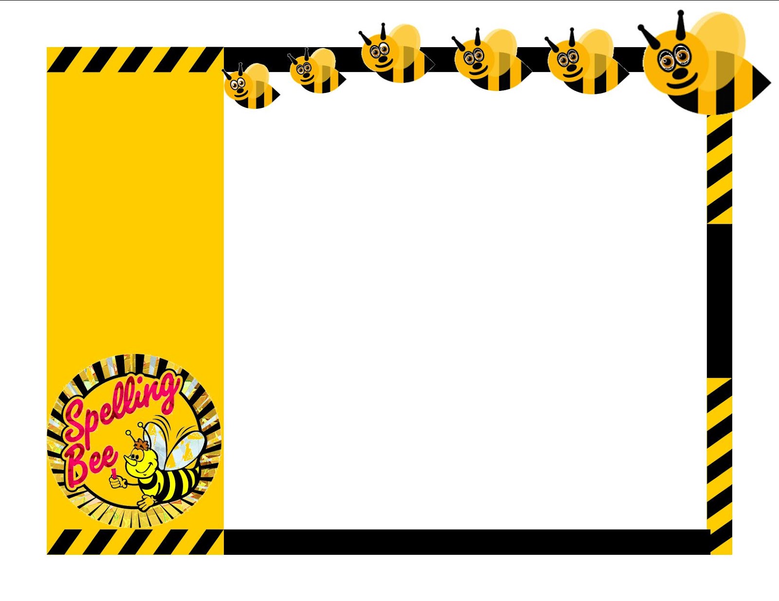 buzzing-with-style-bee-border-clipart-collection