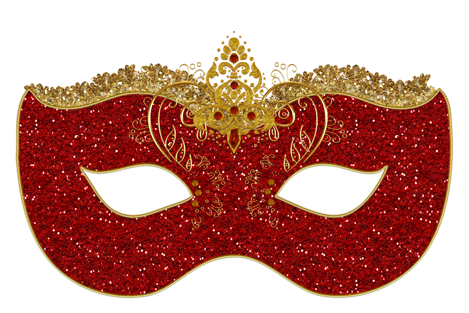 Masquerade Invitation Clipart 