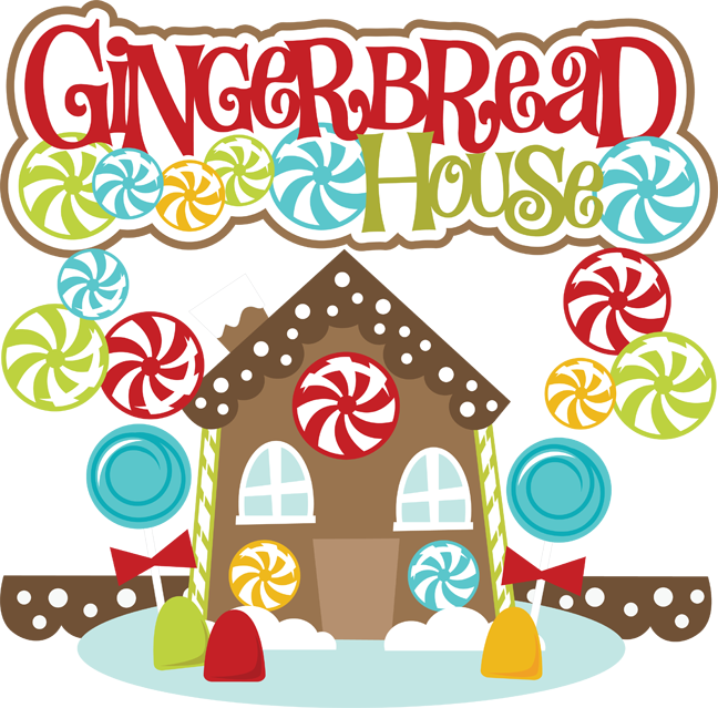 Free clipart gingerbread house 