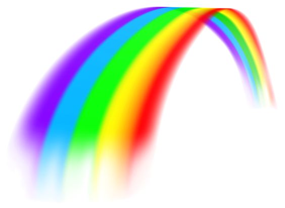 Rainbow Large Transparent PNG Clipart 
