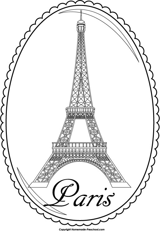 Free Eiffel Tower Clipart 