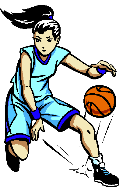 Cartoon Basketball Player Clipart 