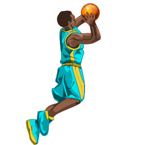 Basketball player clipart png 