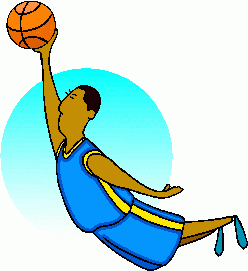 Basketball Player Clipart 