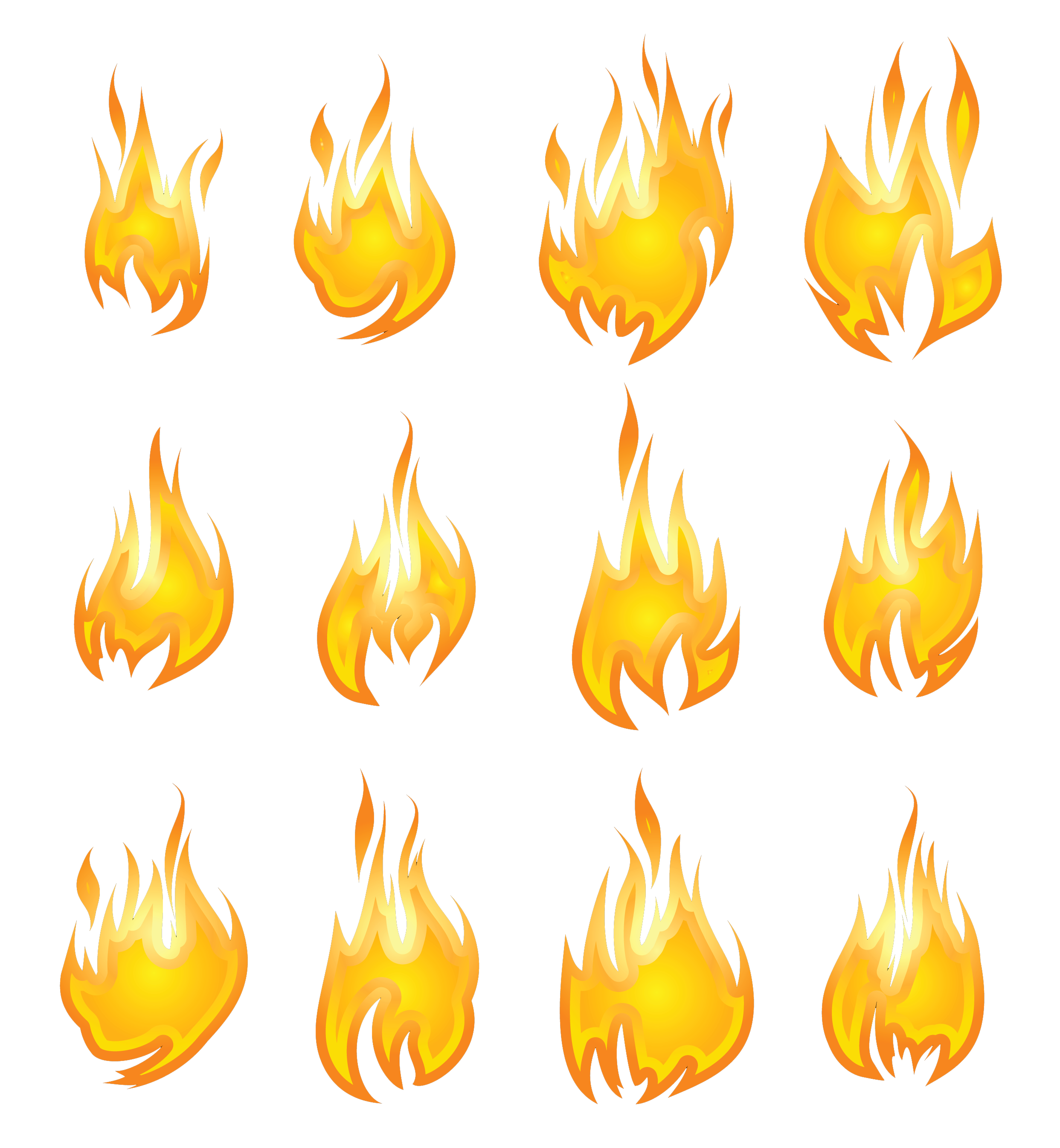 Fire flame PNG image free download 