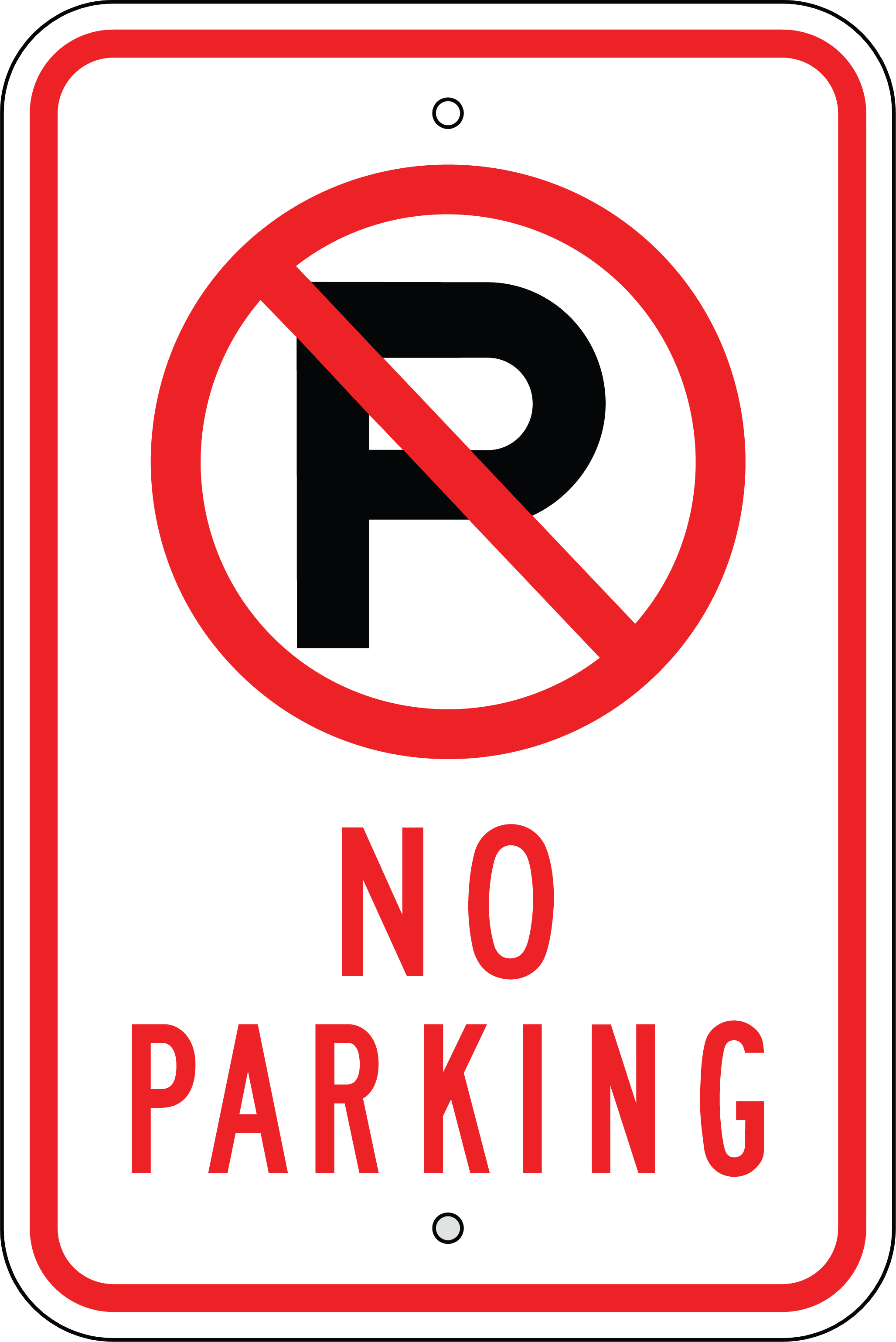 No Parking Sign Clipart 