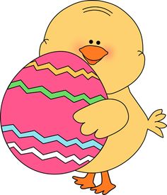 Easter Chicken Clipart 