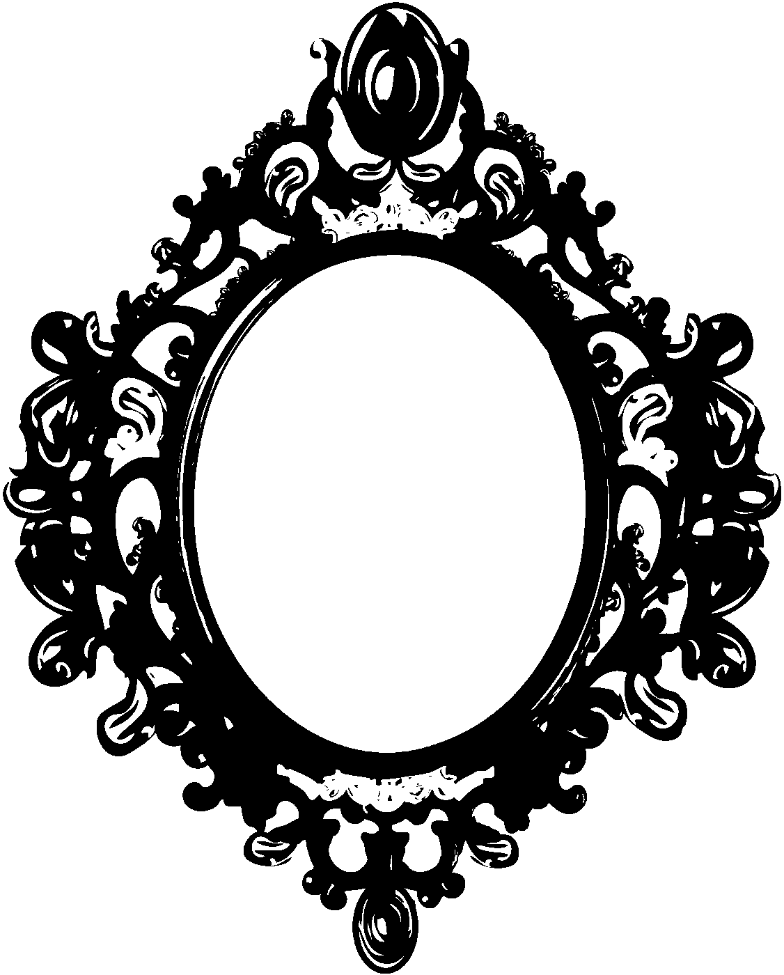 Oval Frame Clip Art 