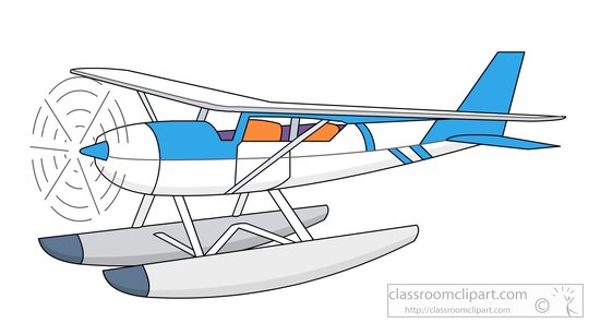 seaplane clipart flower