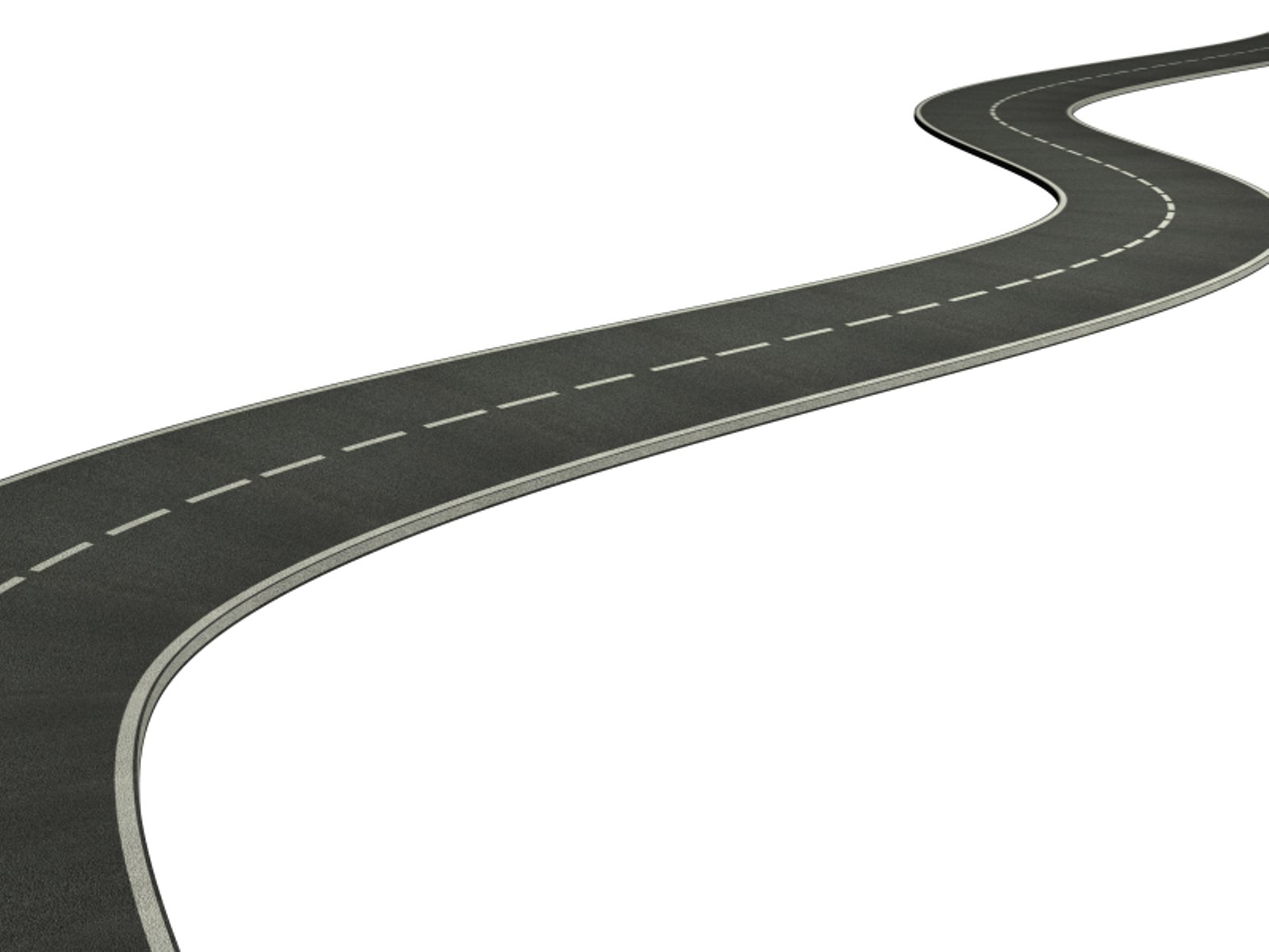 Curved road clipart png 