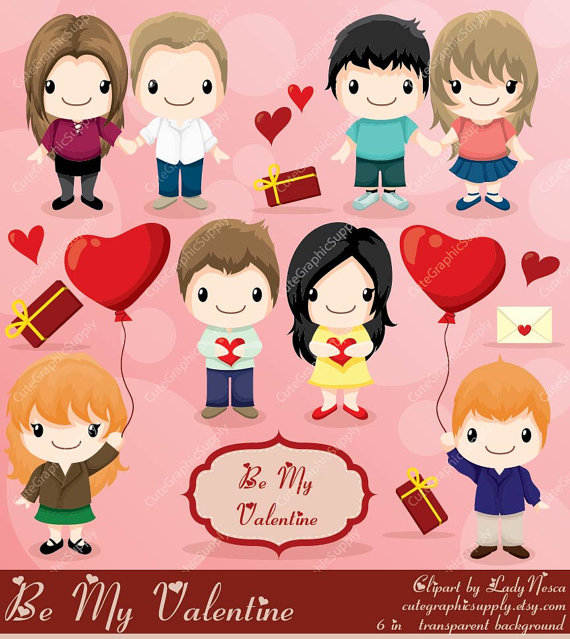 Valentine clipart, sweetheart, love clipart, valentines clipart 