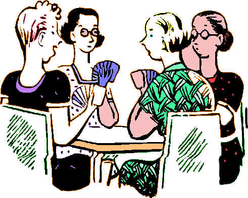 Bridge Playing Cards Clipart 