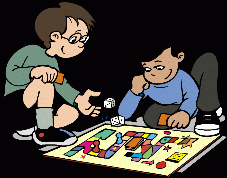 friends playing video games clipart