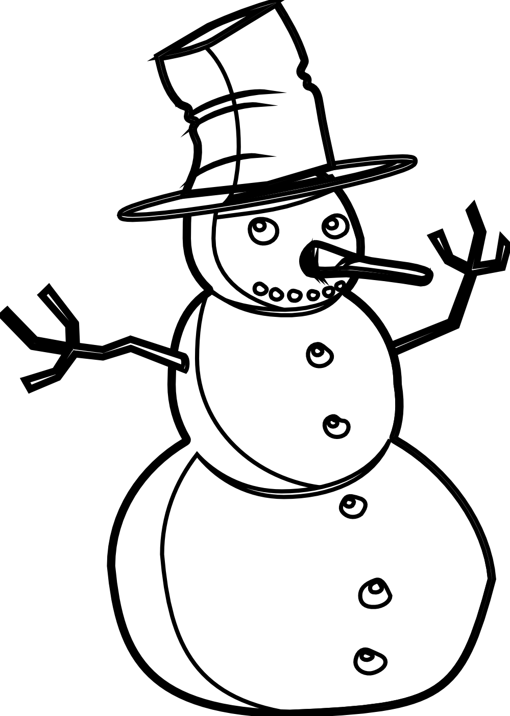 Free Olaf Clipart Black And White Download Free Clip Art Free Clip Art On Clipart Library