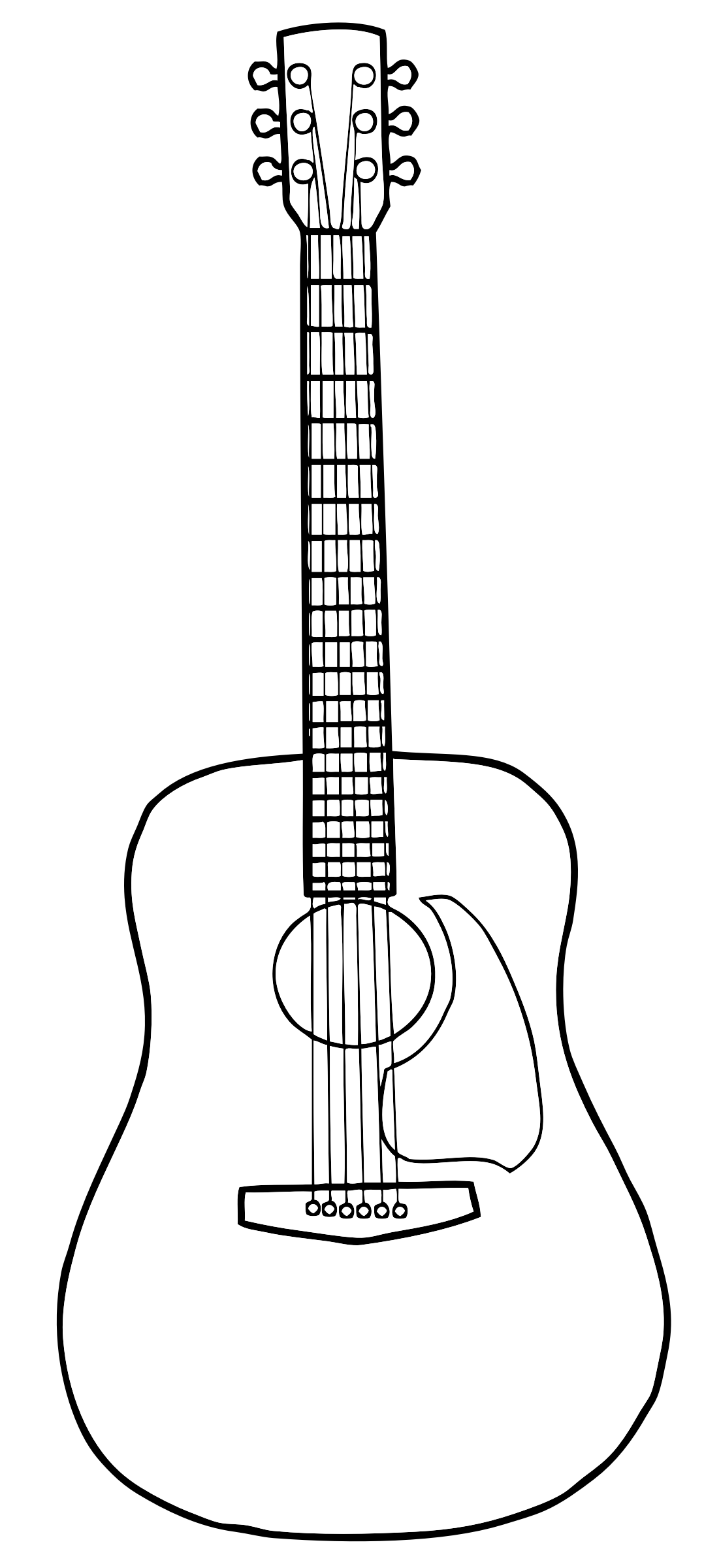 Printable Guitar Templates