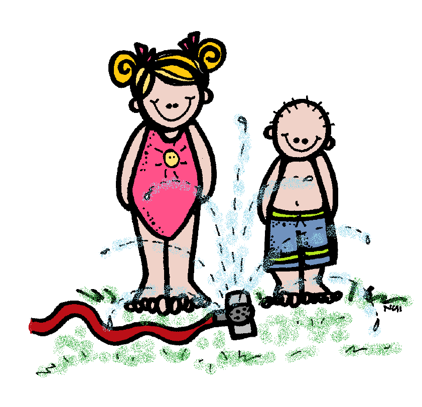 Water Play Day Clipart 